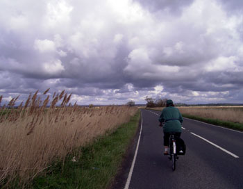 Ominous clouds above the Levels 