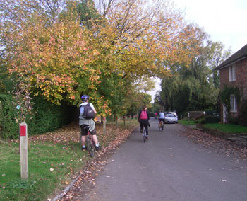 Autumn in Blackstone village 