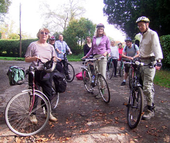 A pause before the off-road bit 