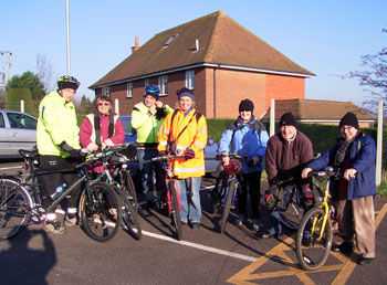 Suzanne's photo of the start 