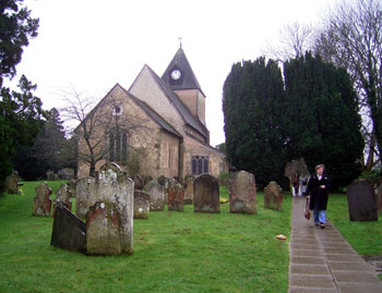 St Margaret's church at Ifield