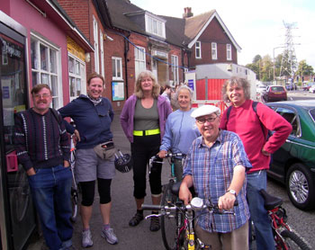 Jeff, Debbie, Tessa, Sue Fred and Jim 