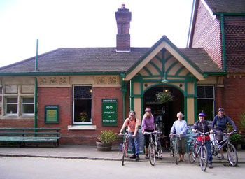 Outside Horstead Keynes