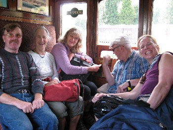 On the train (3rd class)
