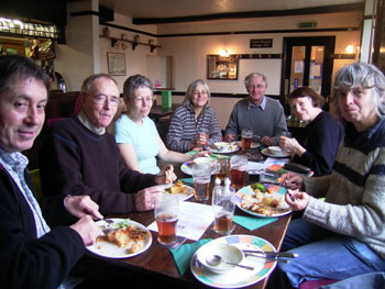 Lunch at the Lamb 