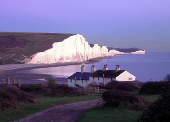 View of the Seven Sisters from Seaford Head 