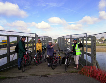 Jim, Anne, Fred and Joyce attempt the crossing 