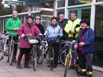 Tessa, Joyce, Sue, Anne, Neil, Ian and Fred 