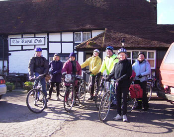 Outside The Royal Oak