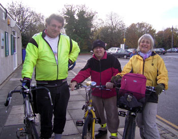 Ian, Fred and Anne at Hassocks station