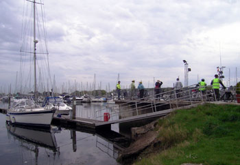 Across the lock 