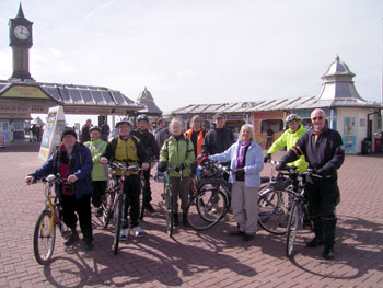 The start at the Palace Pier 