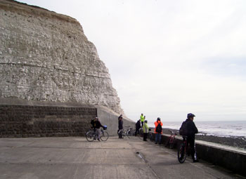 The end of the undercliff 