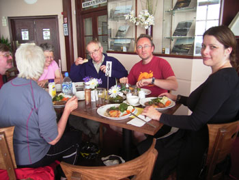 Veggie Sunday roast at the Denton Lounge