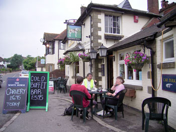 Tea at The White Horse, Lindfield 
