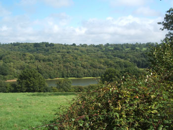 Looking back to Ardingly reservoir