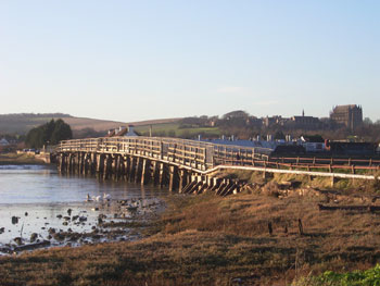 Old Shoreham toll bridge on the way back 