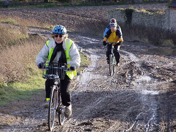 A little mud was no problem for Joyce - Leon's photo 