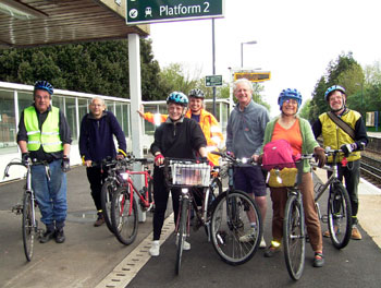 Ian, John, Joyce, Jim, Mick, Anne and Jeff 