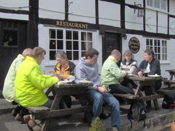 Outside The Peacock Inn