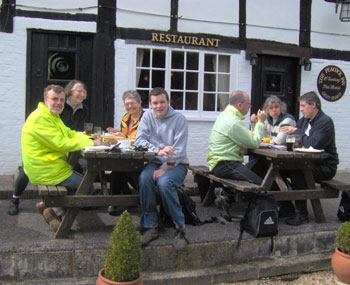 Outside The Peacock Inn