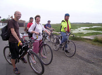 Admiring Pagham Harbour nature reserve