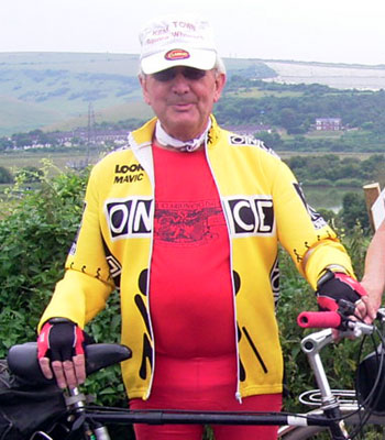 Ed on the Toll Bridge Ride, 2006 