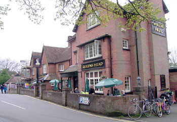 The Queens Head for lunch