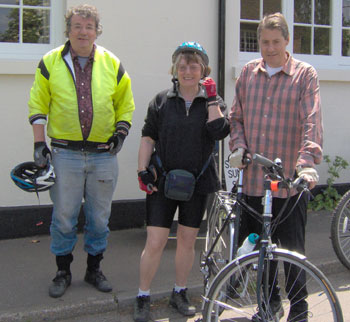 After we had met up with Richard at the second refreshment stop (at Shipley)