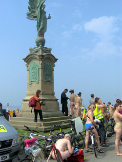 naked bike ride