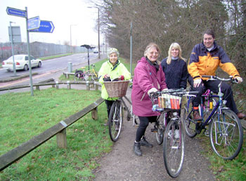 Sheila, Joyce, Sharen and Richard