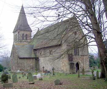 St Nicholas church, Worth