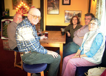 Dave, Brian, Sue, Ian and Mary 