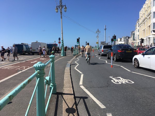 cycle lane Brighton