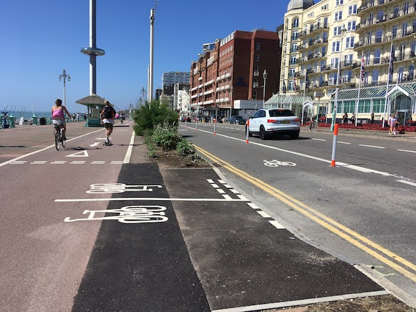 cycle lane Brighton