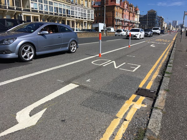 cycle lane Brighton