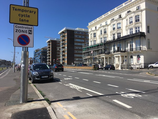 cycle lane Brighton