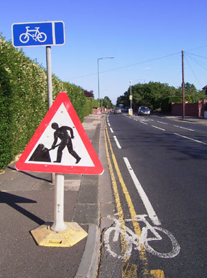 Dyke Road, looking south